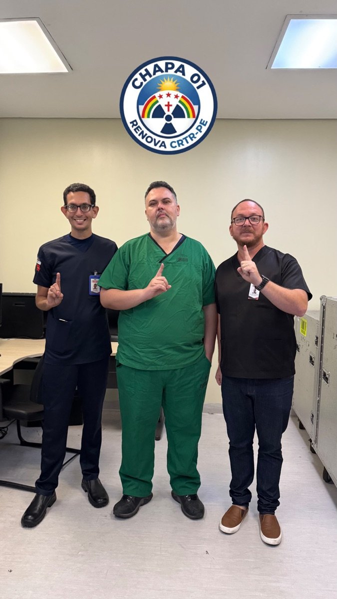 Profissional apoiador da RENOVA CRTR-PE