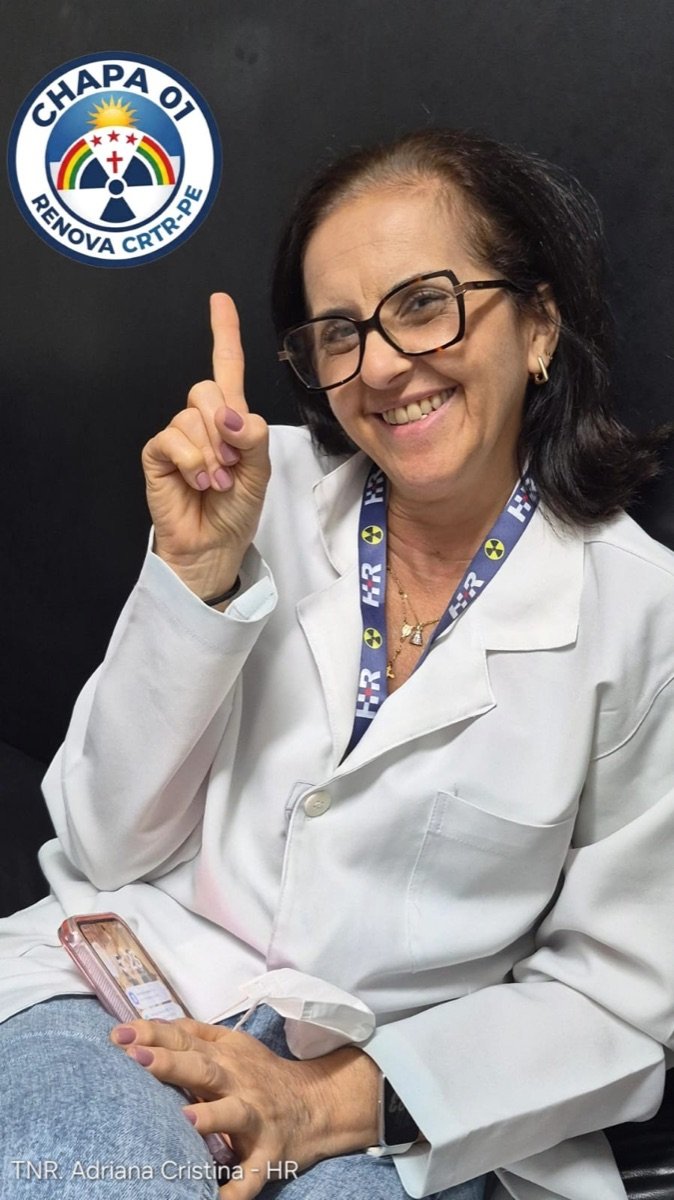 Profissional apoiador da RENOVA CRTR-PE