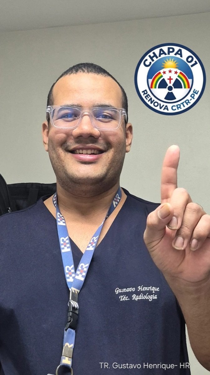 Profissional apoiador da RENOVA CRTR-PE