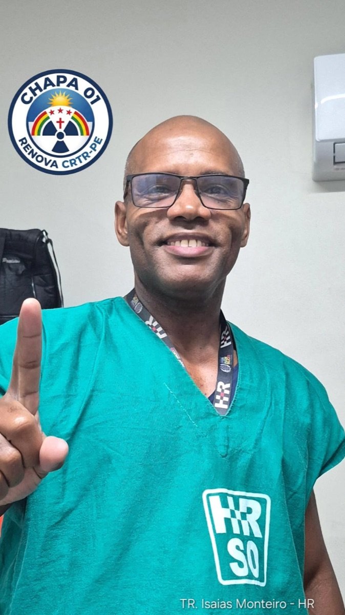 Profissional apoiador da RENOVA CRTR-PE