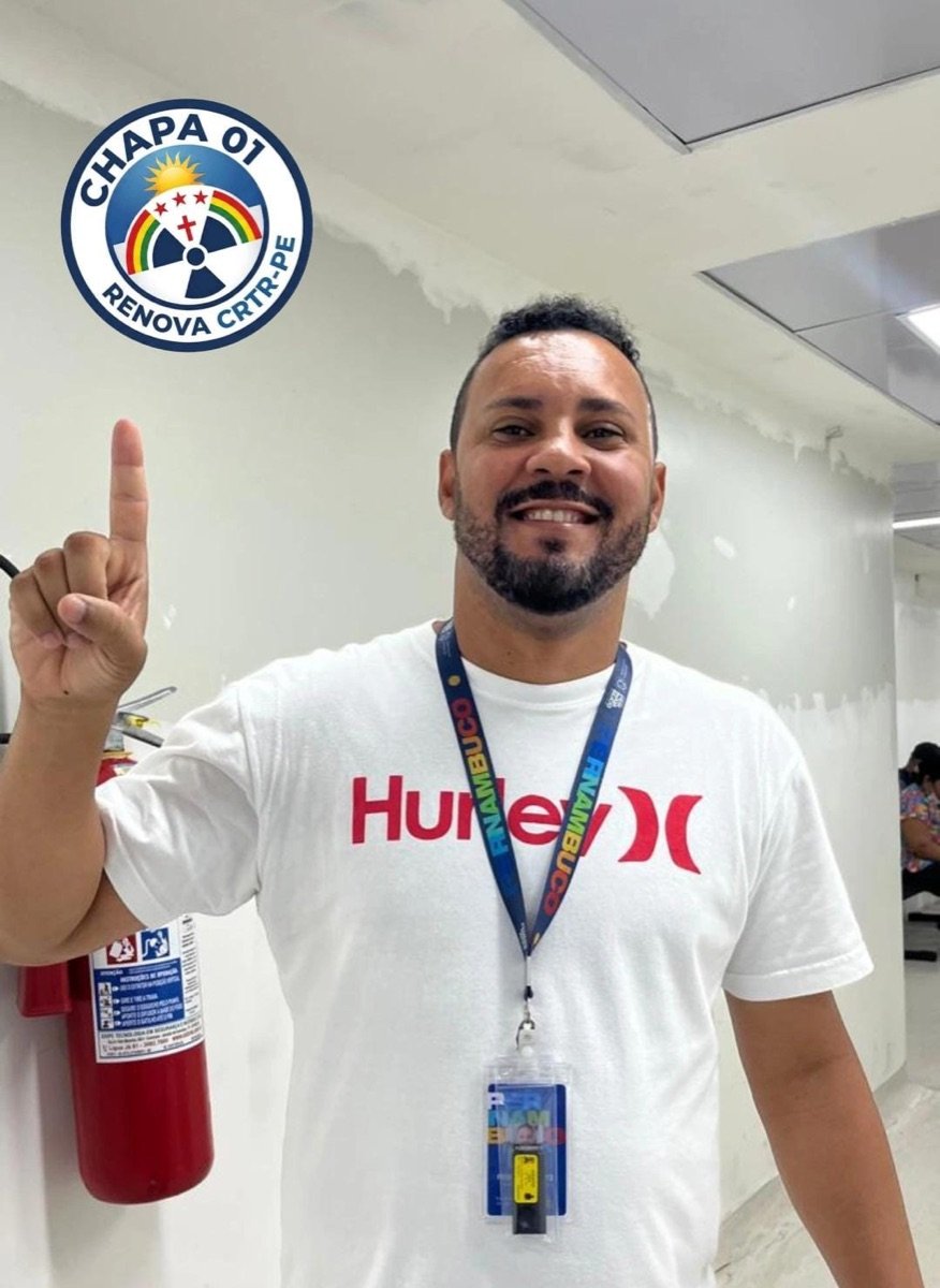 Profissional apoiador da RENOVA CRTR-PE
