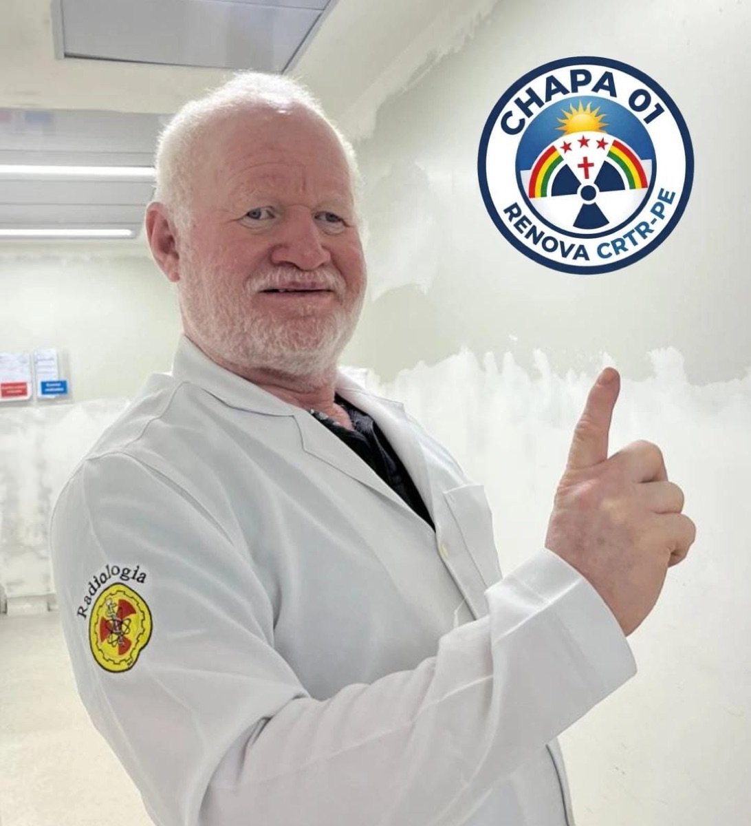 Profissional apoiador da RENOVA CRTR-PE